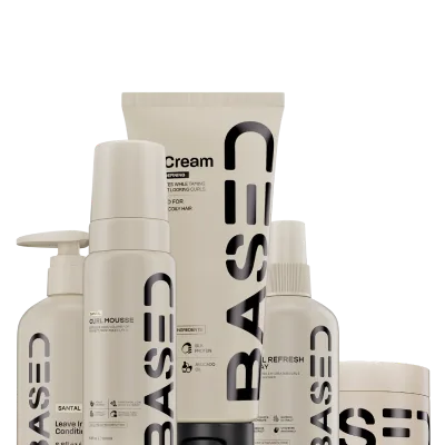 BASED Curl Cream — Curl Defining Cream for Men — Li Bundle 2