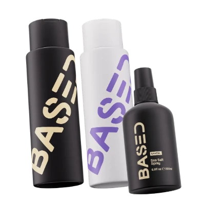 BASED Sea Salt Spray — Beach Spray | Texture Spray for Men — Sss Bundle